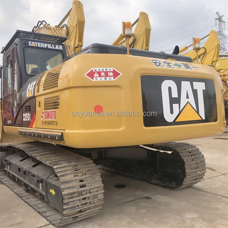 152KW Second Hand CAT329DL Excavator with Soft Steel Design and Low Fuel Consumption