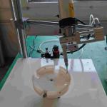 Round Auto Glue Dispenser 150W Automatic Silicone Dispenser 50Hz - 60Hz