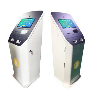 Wholesale Windows system 15.6inch Two Way Bitcoin ATM Kiosk With Cash Acceptor Dispenser from china suppliers