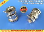 Waterproof IP68 Metal Cable Gland PG7~PG48 / M12~M64 with Strain Reliever