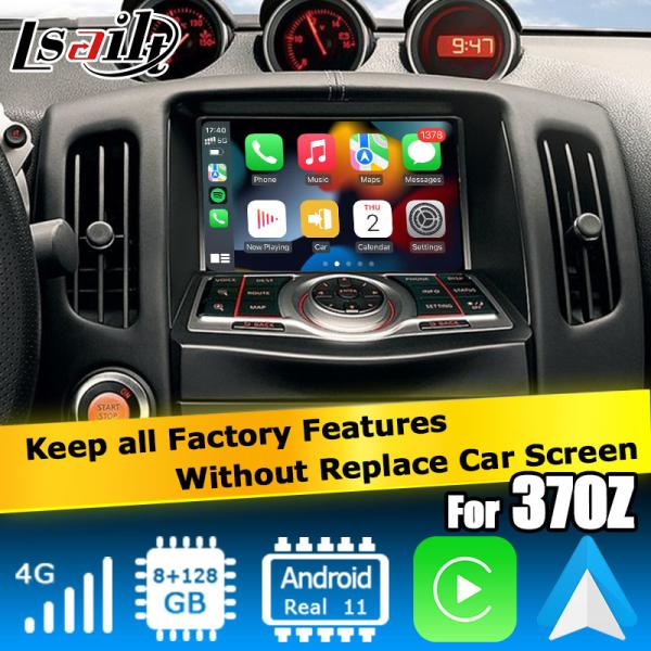 Nissan 370z Z34 Carplay Android auto carplay interface Box 8+128 Android 13 OEM