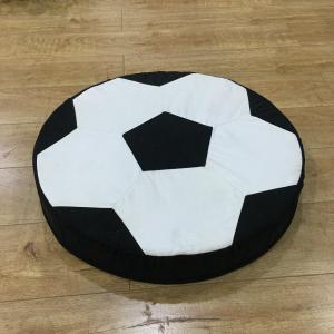 Wholesale Washable Round Memory Foam Dog Bed Football Shape Memory Foam Cat Bed from china suppliers