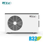 Super Silent Inverter R32 Swimming Pool Heat Pump Auto defrosting Titanium Heat
