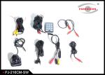180 Degree Wide Angel Front Side Rear View Camera Set For Caravan Bus / Truck /