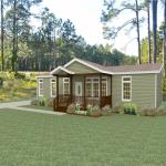 Modular Villa Q235B 3 Rooms LGSF Light Gauge Steel House