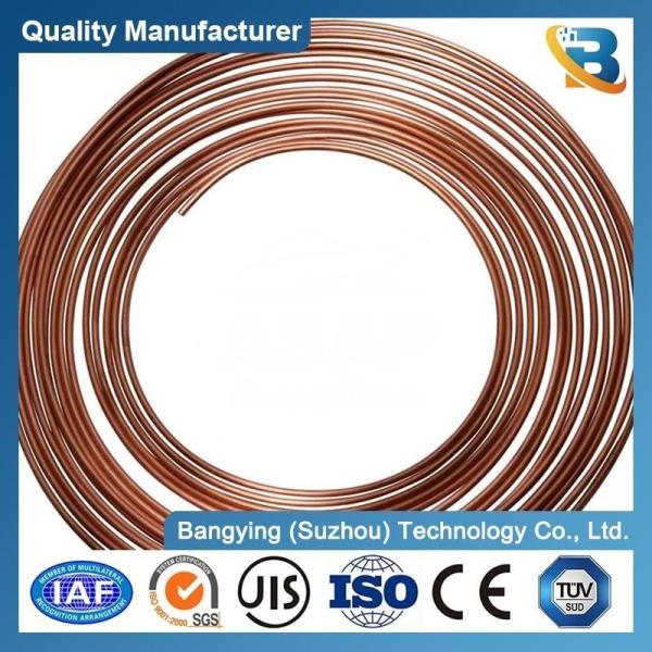 ASTM B306 Standard TP2 Grade Straight Copper Tube Type K/Pancake Coil Refrigerat