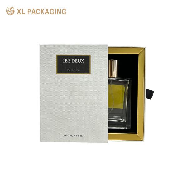 Luxury Cosmetics Perfume Bottle Packaging Box Custom Paper Drawer Gift Box With