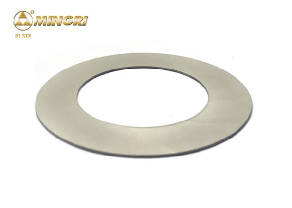 Wear Resistant Tungsten Carbide Disc Cutter Blade For Cutting Battery Foil Round