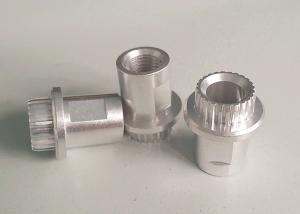 Wholesale 2A12 6061 Aluminium Turning Connector CNC Aluminium Parts With Knurled Head from china suppliers