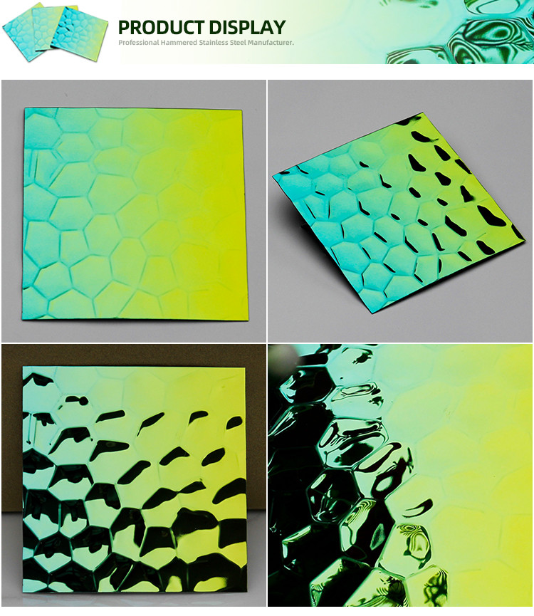 304 Pvd Stainless Steel Sheet Mirror Decorative Metal Sheet For Ceiling