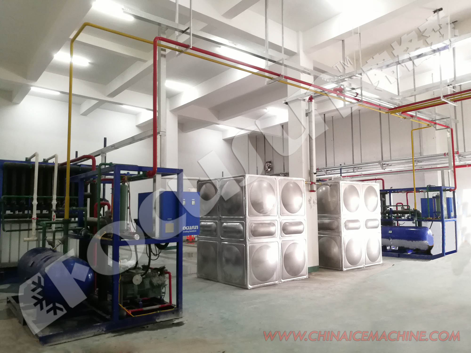 Industrial Block Ice Machines 10 Ton Direct Cooling for Industrial and Efficiency