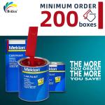 Good Leveling 2K Orange Red Metallic Automotive Paint Acrylic Liquid Coating