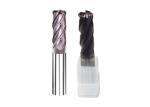 4 Flutes End Mills For Aluminum Plastic TiAlN Nano Coating High Speed