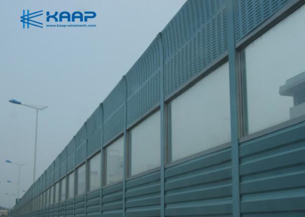 Road Construction Welded Mesh Fencing Noise Reduction Barrier ISO9001 SGS