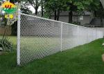 10 Gauge Steel Wire Heavy Galvanised Chain Link Fence 6ftx 45ft Roll