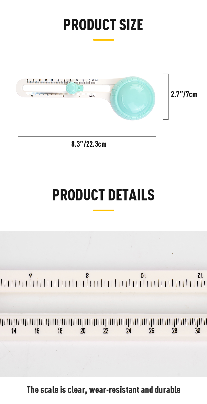 2023 Upgraded Mini Compass Circle Cutter Perfect for Home Office School Projects