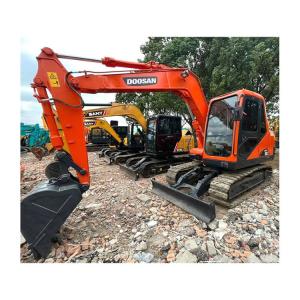 Wholesale 2019 Doosan80 Korea Original 8 Ton Crawler Excavator with Powerful Hydraulic Cylinder from china suppliers