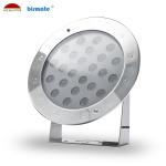 White Color Underwater LED Spotlights 6500K SS316L Ip68 24W 24V CREE / EDISON