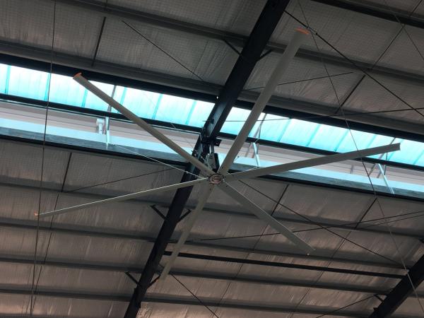 Axial Fan Large Hvls Industrial Ceiling Fan with 7.3m Diameter Al-Mg Alloy Blade