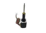 Nema 8 (20mm) hybrid stepper motor, bipolar, 4-lead, ACME lead screw, low noise,