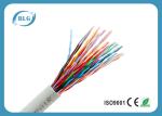 PVC / LSZH Indoor Telephone Line Cable For Multipair Communication 26AWG