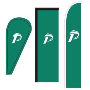 Wholesale Knit Polyester Custom Teardrop Flags For Rallies from china suppliers