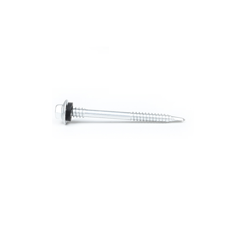 100% QC Tested Flange Hex Head Stainless Steel Self Drilling Screws With Epdm Washer