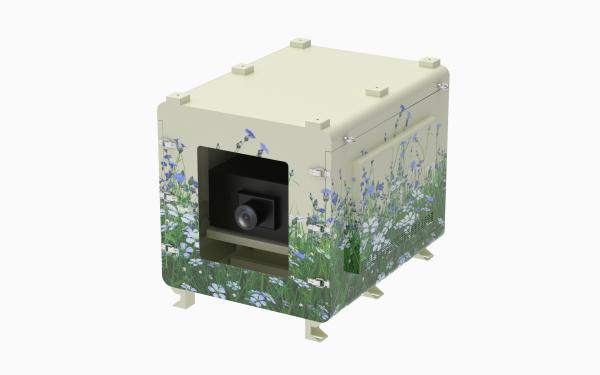 IP66 Waterproof Rating Air Conditioning Projector Housing with Wall Mount