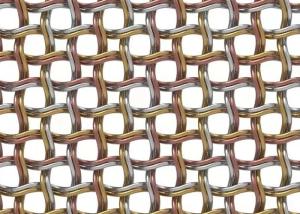 Wholesale Crimped Decorative Wire Mesh​ Comes in A Variety of Weave Patterns from china suppliers