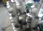 2 Stainless Steel Pipe Fittings ASTM TP304 / 304L Butt Weld Fittings Tees