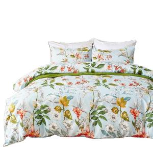 China Girls Bed Sheet Fitted Beddings Bed Sheet Sets with Customized Color Flower Design on sale