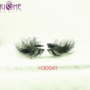 Wholesale High End Natural Mink Eyelashes Authentic Mink Lashes For Party Makeup H3D041 from china suppliers