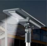 High lumen dimming 60W timing 80W all-in-one cold white solar led street light