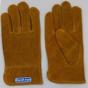 Wholesale 10 inch Cow Split Leather Working Gloves from china suppliers