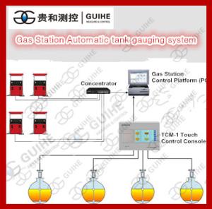 Wholesale Qingdao factory tank gauge system for filling station fuel tank level sensor volume temperature monitor magnetostrictive from china suppliers