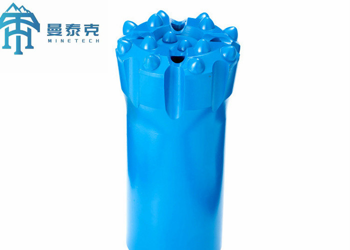 Alloy Steel 64mm T38 Rock Drilling Bit Spherical / Ballistic Shape