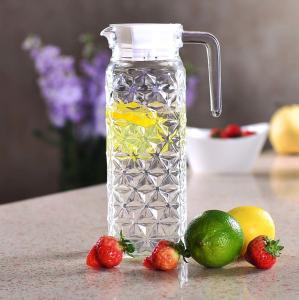 Wholesale Home / Restaurant / Hotel Glass Pitcher 1100ml/37oz With Crystal Pattern​ from china suppliers