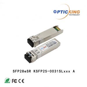 Wholesale 850nm 25G SFP28 SR 100m 5G Optical Transceiver Module from china suppliers