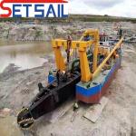 Full 20 Inch Cutter Suction Mud Dredger with 10mm Side Plate Thickness and
