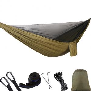 Wholesale Automatic Opening Portable Camping Hammock , Nylon Double Person Camping Hammock from china suppliers