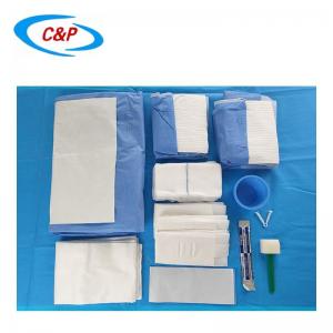 China SMS Disposable Surgical C-Section Pack Cesarean Section Drapes For Hospital on sale