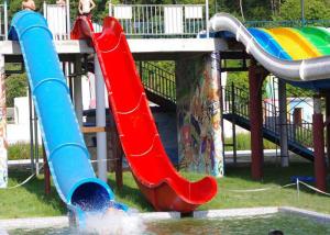 Wholesale Water Playground Indoor Water Park Equipment Barrel And Sled Slides 1 Year Warranty from china suppliers