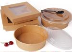 20 OZ DISPOSABLE BOWLS MICROWAVABLE DISPOSABLE TAKE AWAY BOWLS WITH LIDS PAPER