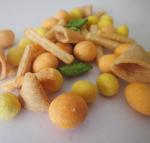 Good Tasty Best Price Chinese Rice Cracker Mix with Nuts Gluten Free Triangle