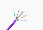 4 Pairs Al Foil LSZH UTP 23AWG Cat6 Lan Cable