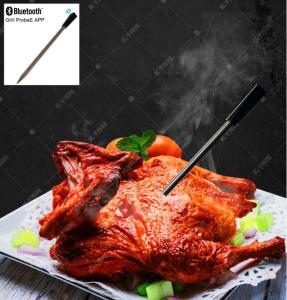 Wholesale Bluetooth Wireless Instant Read Meat Thermometer For Bbq Grill L144×D6 Mm from china suppliers