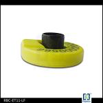 Non Removeable Round Animal Ear Tags , RFID Ear Tags For Livestock Pigs