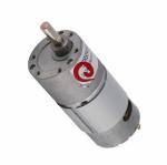 6V 12V 24V 545 Micro DC Geared Motors 37mm Gearbox CW CCW For Winch