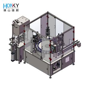 Wholesale Semi-Automatic Lotion Bottle Filling And Capping Machine With Multiple Size Bottle Mold For Skin Care Cream Filling from china suppliers