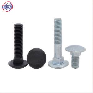 Wholesale DIN603 Zinc Plated Mushroom Square Neck Carriage Bolt M4 M6 M8 M10 M12 100mm Length OEM from china suppliers